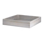 Fusion Grey Wash Wood Flat Basket 35.6cm (14") - Pack 1