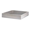 Fusion Grey Wash Wood Flat Basket 35.6cm (14") - Pack 1
