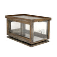 Fusion Ash Grey Bakery Box With Acrylic Drawer 36.2 x 21.6 x 20.3cm (14 1/4 x 8 1/2 x 8") - Pack 1