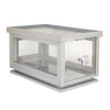 Fusion Grey Wash Bakery Box With Acrylic Drawer 36.2 x 21.6 x 20.3cm (14 1/4 x 8 1/2 x 8") - Pack 1