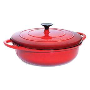 Homestyle Red Cast Iron Dutch Oven 4.7ltr (5qts) - Pack 1