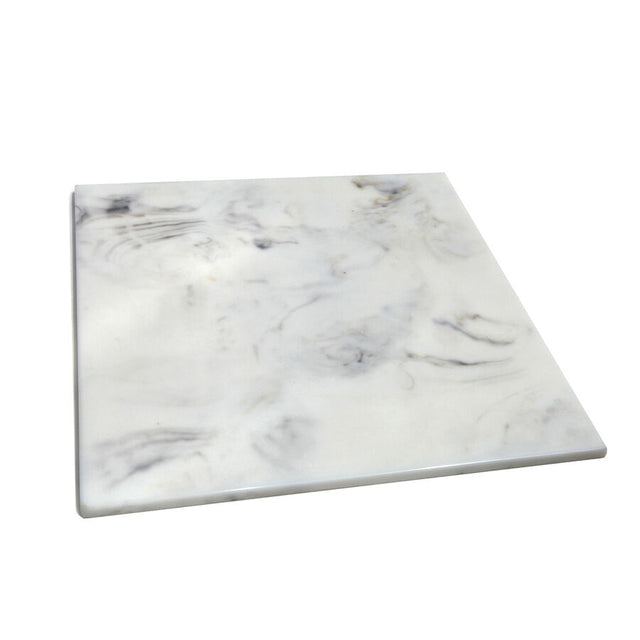 Fusion Carrera Marble Resin Square Tile 35.6cm (14") - Pack 1