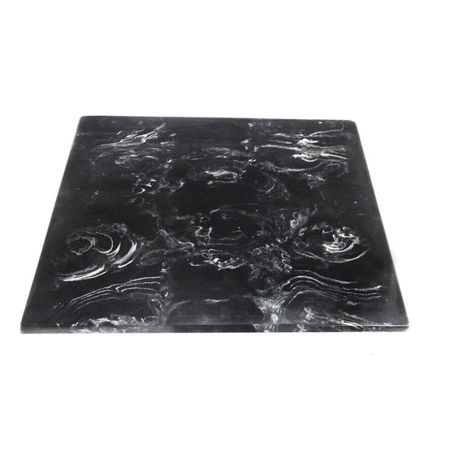 Fusion Grey Marble Resin Square Tile 35.6cm (14") - Pack 1