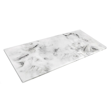 Fusion Carrera Marble Resin Rectangle Tile 60.9 x 27.9cm (24 x 11") - Pack 1