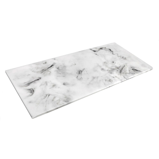 Fusion Carrera Marble Resin Rectangle Tile 60.9 x 27.9cm (24 x 11") - Pack 1