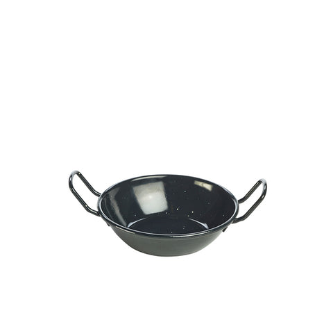 Black Enamel Dish 14cm