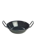 Black Enamel Dish 18cm