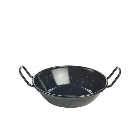 Black Enamel Dish 18cm