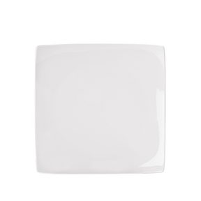 Pure White Square Plate 8" (20.5cm)
