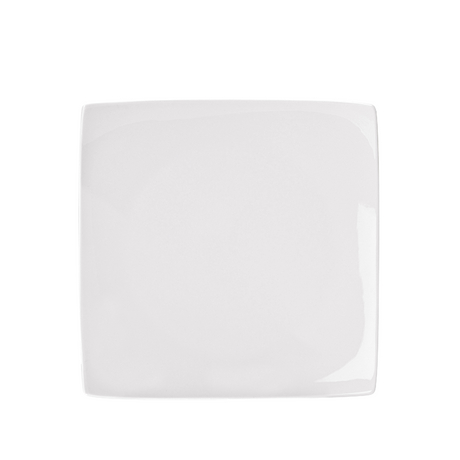 Pure White Square Plate 8" (20.5cm)