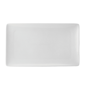 Pure White Rect Plate 13.75 x 8.25" (35 x 21cm)