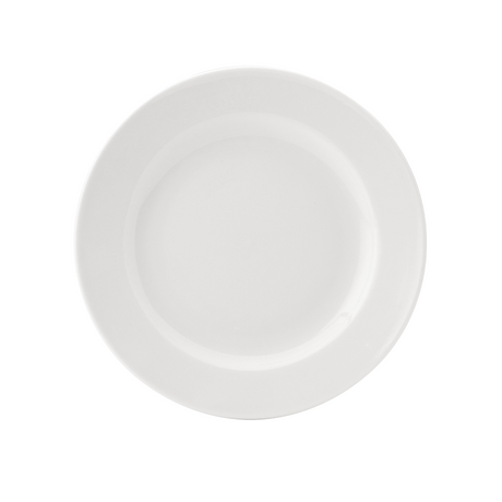 Pure White Wide Rim Plate 6.75" (17cm)