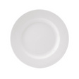 Pure White Wide Rim Plate 8.5" (22cm)