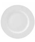 Pure White Wide Rim Plate 10.6" (27cm)