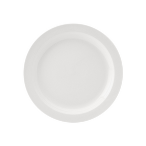 Pure White Narrow Rim Plate 9" (23cm)