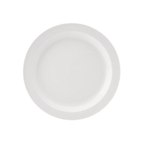 Pure White Narrow Rim Plate 9" (23cm)