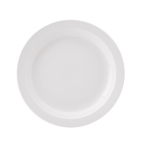 Pure White Narrow Rim Plate 10" (25.5cm)