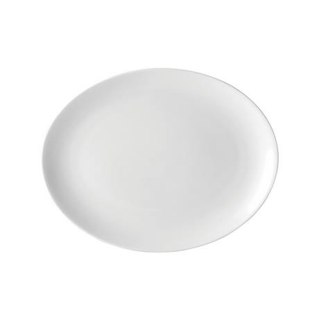 Pure White Oval Plate 10" (25.5cm)