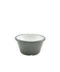 GenWare Melamine Grey And White Two Tone Ramekin 59ml/ 2oz