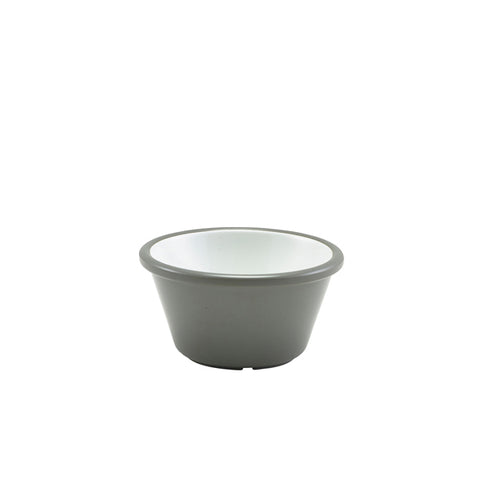GenWare Melamine Grey And White Two Tone Ramekin 59ml/ 2oz
