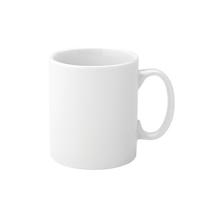 Pure White Economy Straight-Sided Mug 12oz (34cl)