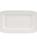 Simply Rimmed Rectangular Platter 26.4 x 15.3cm