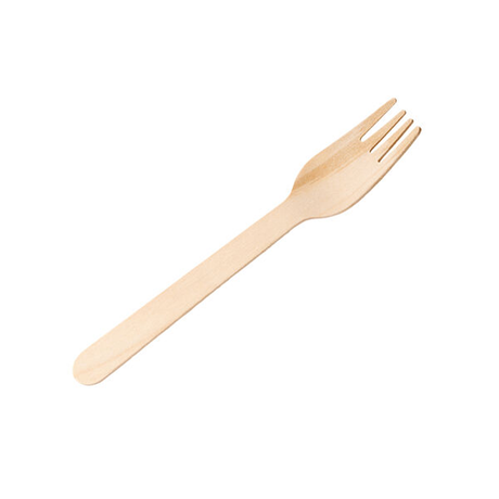 Economy Birch Wood Fork 6.25" (16cm)
