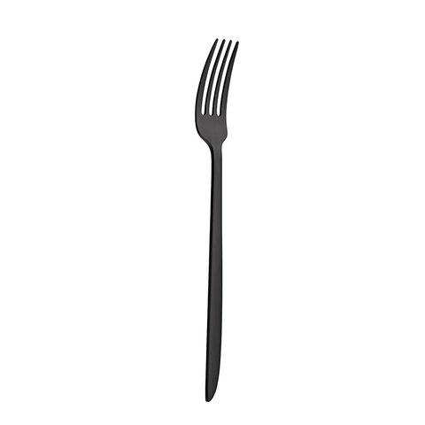 Orca Matt Black Table Fork