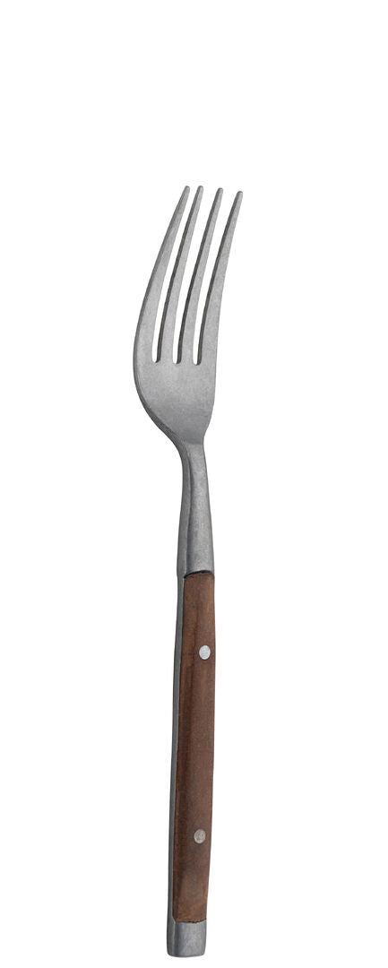 Rustic Rumbled Table Fork - Pack 12