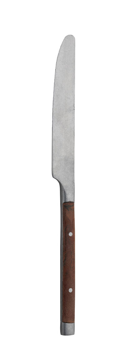 Rustic Rumbled Table Knife - Pack 12