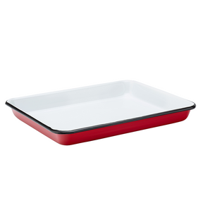 Eagle Enamel Red Baking Tray 11" (28cm)