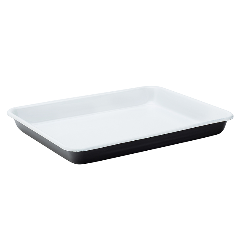 Eagle Enamel Black Baking Tray 11" (28cm)