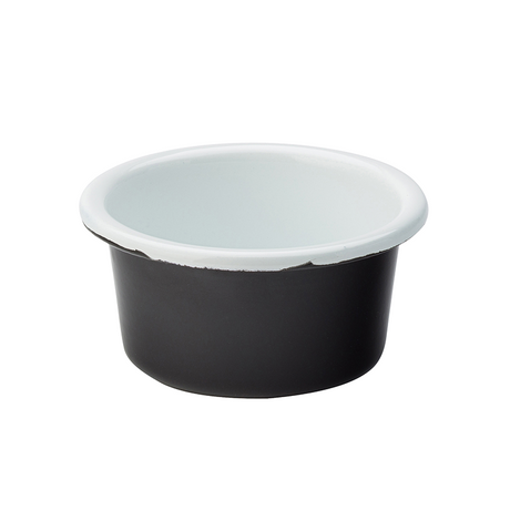 Eagle Enamel Black Ramekin 3.5" (9cm)