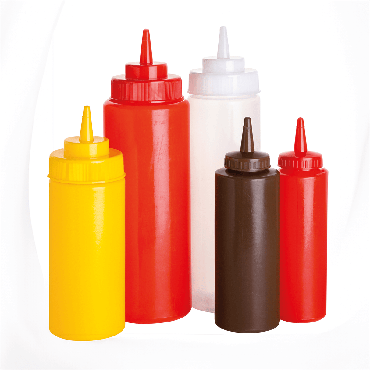 Yellow Squeezy Sauce Bottle 12oz (34cl)
