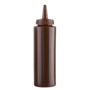 Brown Squeezy Sauce Bottle 8oz (23cl) - Pack 12