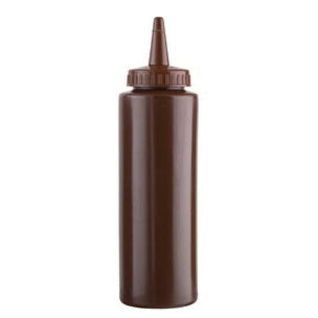 Brown Squeezy Sauce Bottle 8oz (23cl) - Pack 12