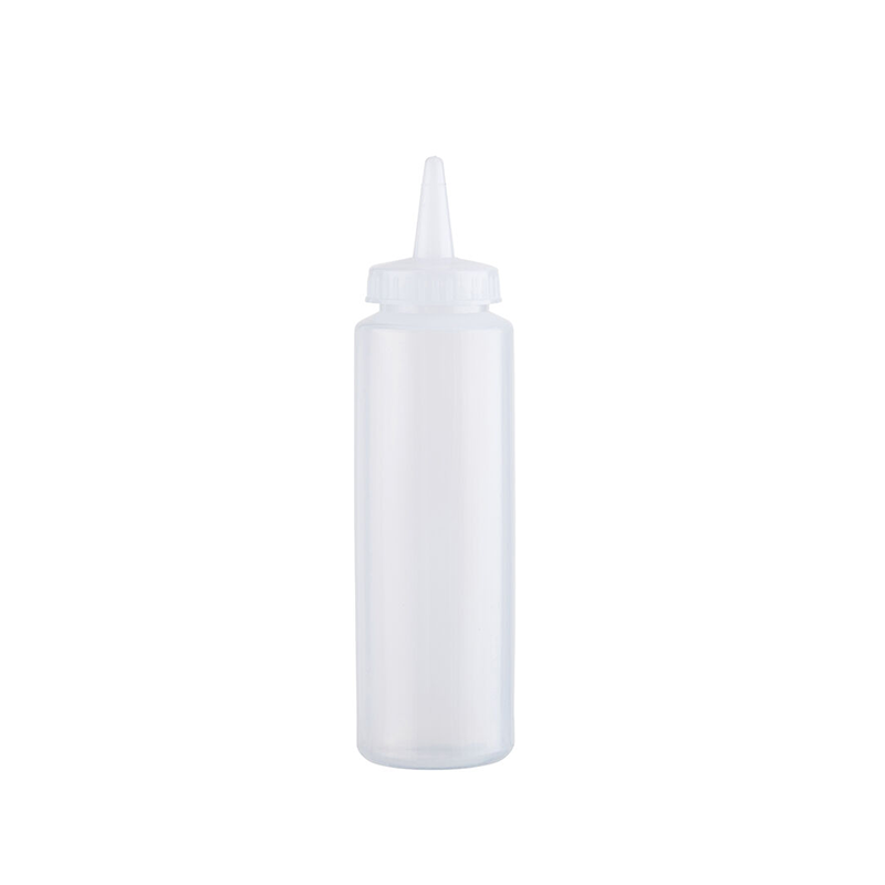 Clear Squeezy Sauce Bottle 8oz (23cl)