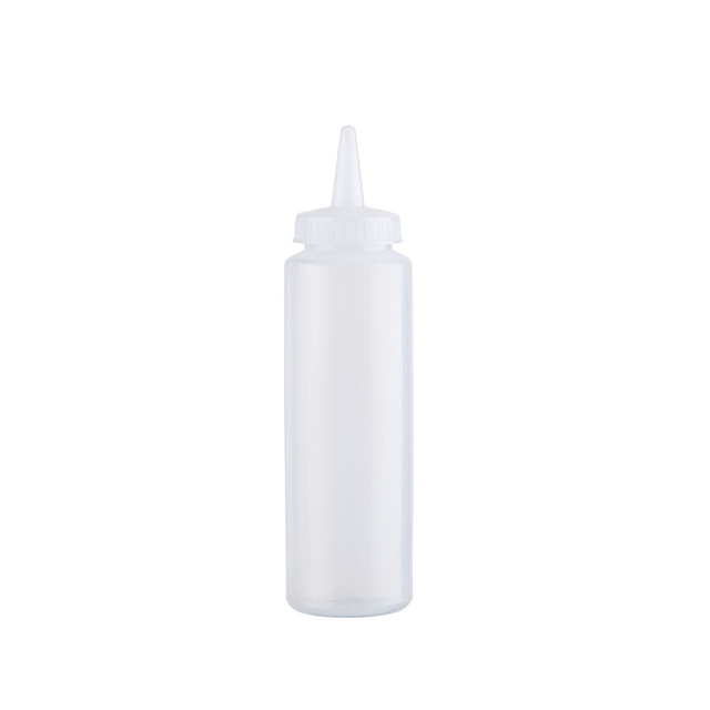 Clear Squeezy Sauce Bottle 8oz (23cl)