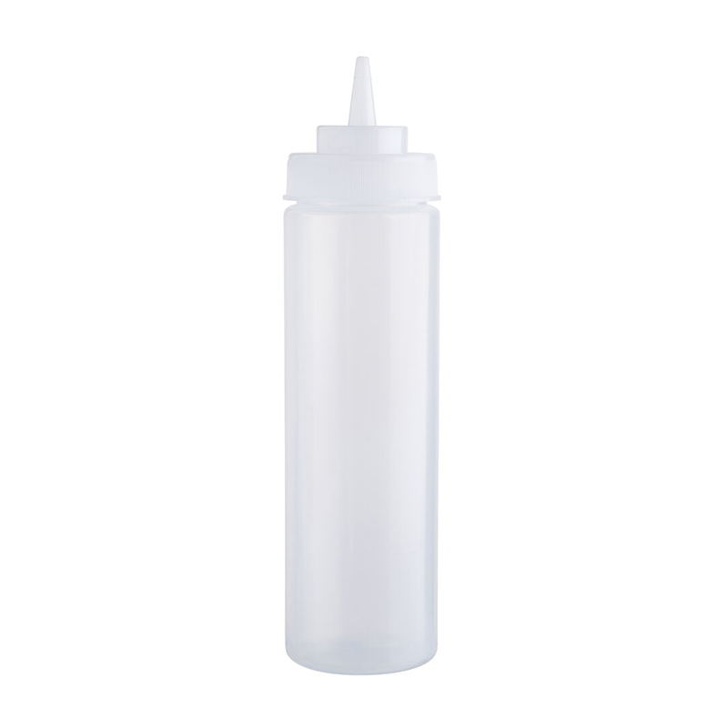 Clear Squeezy Sauce Bottle 24oz (68cl)