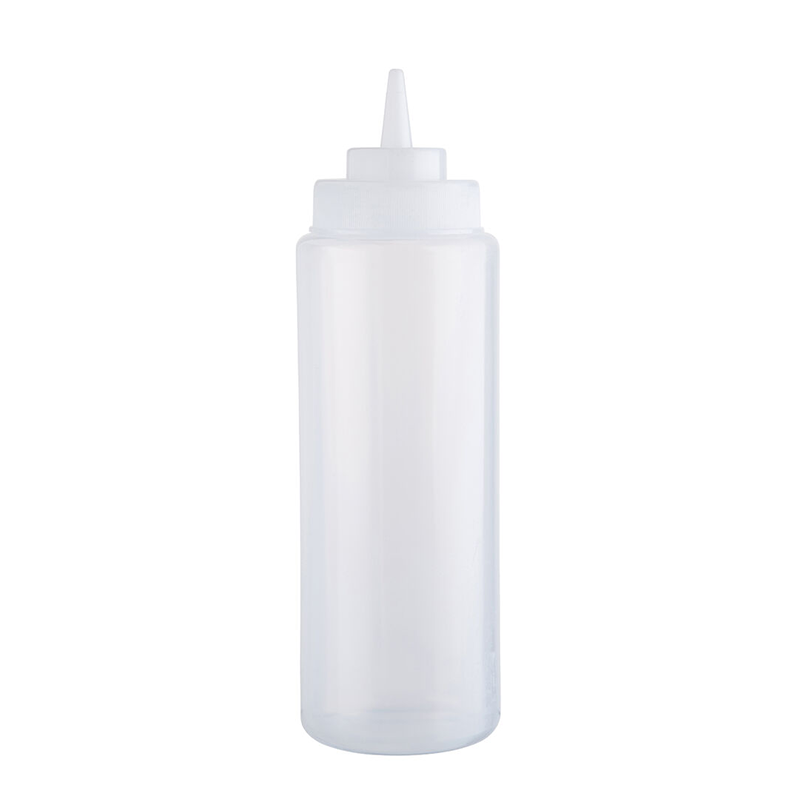 Clear Squeezy Sauce Bottle 32oz (96cl)