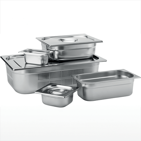 Stainless Steel GN 1/9 Pan 10cm Deep