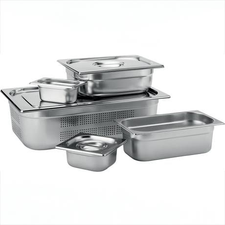 Stainless Steel GN 1/6 Pan 20cm Deep