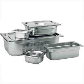 Stainless Steel GN 1/4 Pan 6.5cm Deep