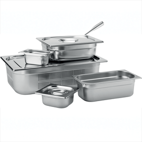 Stainless Steel GN 1/4 Pan 10cm Deep