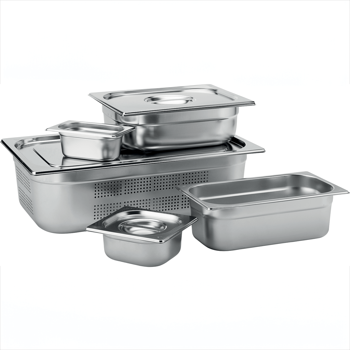Stainless Steel GN 1/4 Pan 15cm Deep