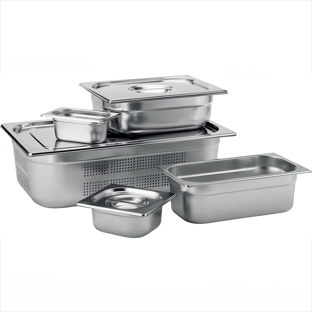 Stainless Steel GN 1/4 Pan 15cm Deep