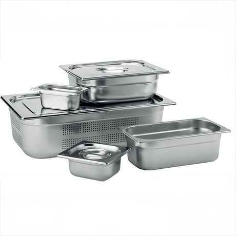 Stainless Steel GN 1/4 Pan 20cm Deep