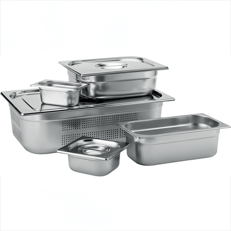 Stainless Steel GN 1/2 2cm Deep