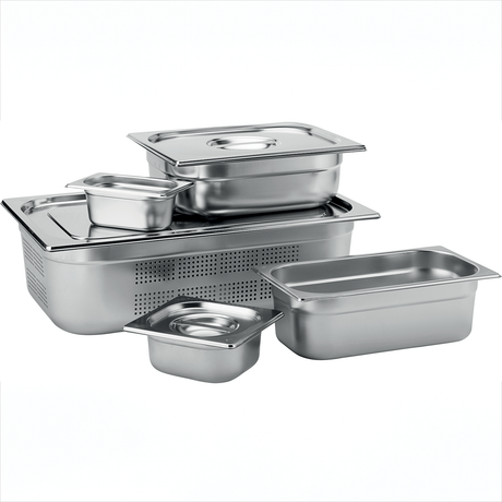 Stainless Steel GN 1/2 Pan 20cm Deep