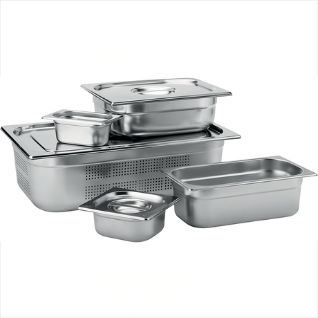 Stainless Steel GN 1/1 Pan 2cm Deep